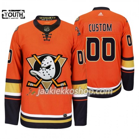Lapsille NHL Anaheim Ducks Pelipaita Custom Adidas 2019-20 Oranssi Authentic